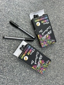 广纳美术绘画黑色硬头软头勾线笔1支