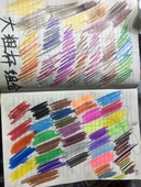 外贸尾货49支不同色大粗杆儿童粗芯彩铅笔 组合链接