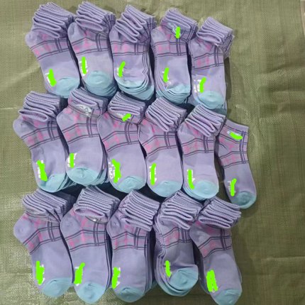 好货！圆单尾货女款短袜35-38码   注意不是棉质2双