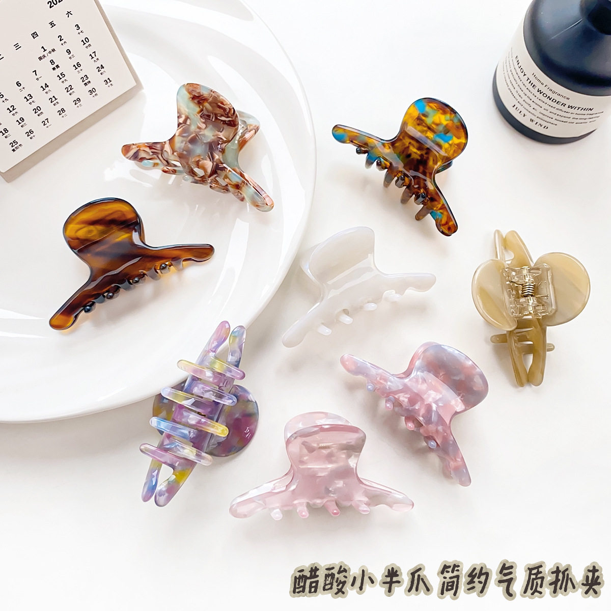 韩版气质线条小号发夹