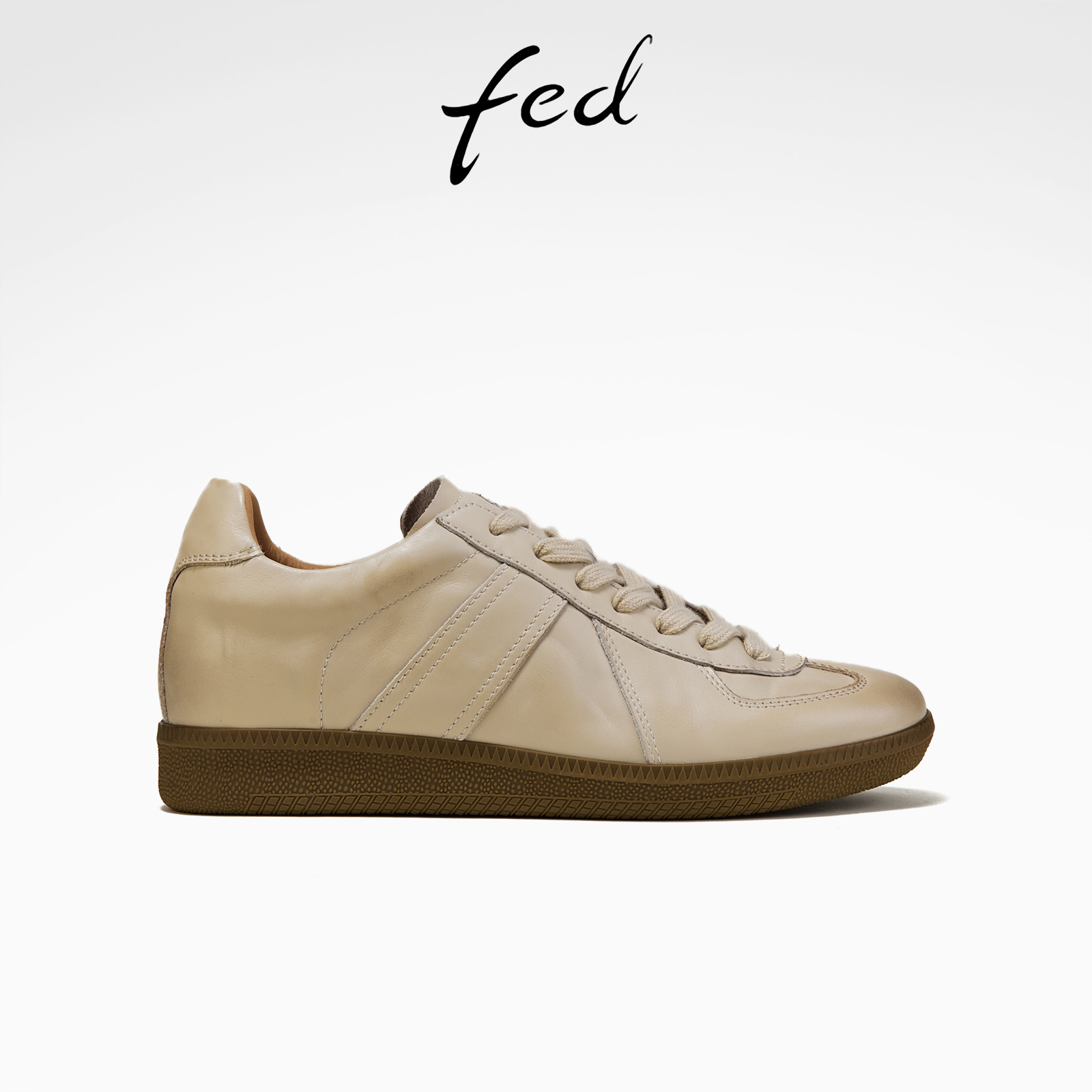 fed复古德训鞋春季新款女鞋内增高休闲鞋运动鞋女款S0105-ZCA783