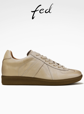 fed复古德训鞋春季新款女鞋内增高休闲鞋运动鞋女款S0105-ZCA783