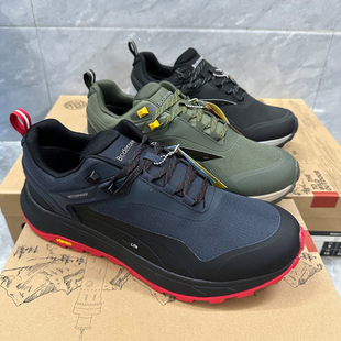 高端男鞋V底全防水户外徒步登山鞋湿地防滑耐磨减震专业越野跑鞋