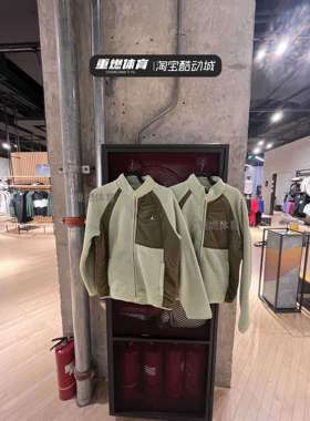 正品Nike 耐克2023冬季新款男子休闲圆领AJ羊羔绒外套 FV8450-343
