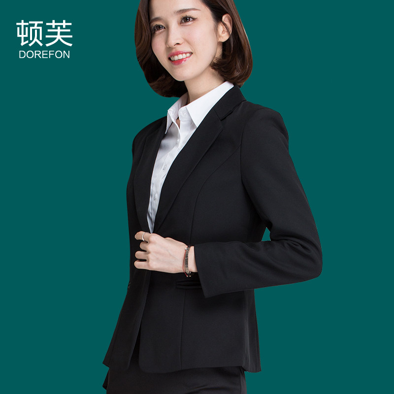西服女士职业套装上班正装西装