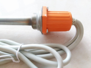 暖气片电加热棒1500w1.2米 不锈钢加长静音发热管 6分丝