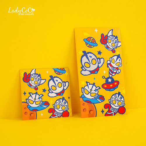 2025 蛇年新年超人可爱卡通儿童利是封 个性创意大号红包压岁包