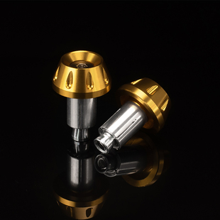 适用天鹰TX150 TX250 TS150 TT摩托车改装手堵头铝合金车把塞端子