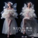写真影楼拍摄服装 梦幻花仙子性感花瓣仙气精灵孕妇装 新款 2023爆款