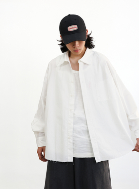 TRIFFER龟背阔版须边流苏做旧男女款