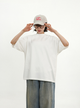 TRIFFER经典短袖素tee升级版290g中领净版男女款