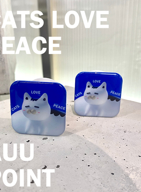 AUUPOINT原创和平猫手机支架气囊支架桌面神器欧美个性支架酷猫