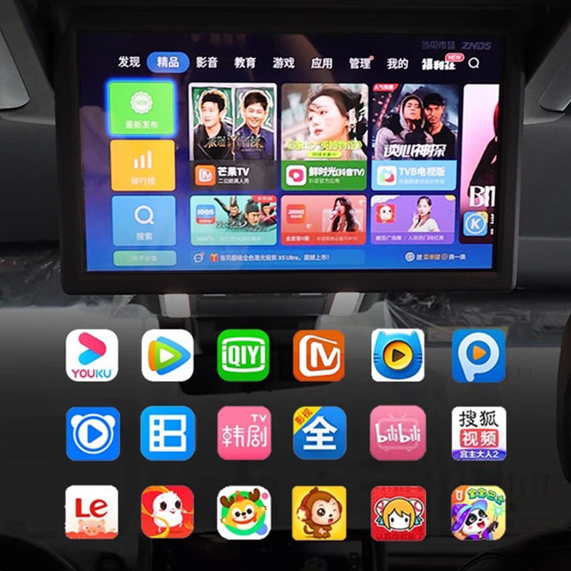 适用15-24款埃尔法30系电视模块威尔法40系车顶4G5G电视模块