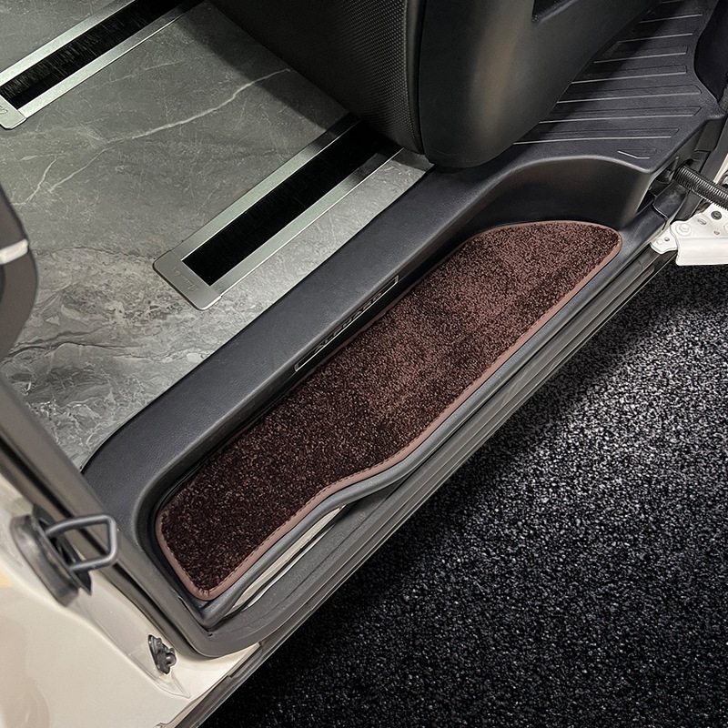 适用新老埃尔法门槛垫子ALPHARD威尔法VELLFIRE四门迎宾踏板地毯