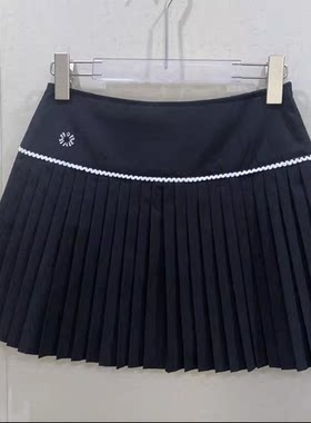 高尔夫裙子女 韩版气质减龄高腰显瘦短裙 百搭休闲网球裤裙
