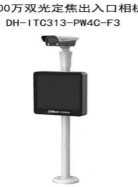 大华车牌识别一体机DH-ITC313-PW4C-F3定焦车辆识别带显示屏带字