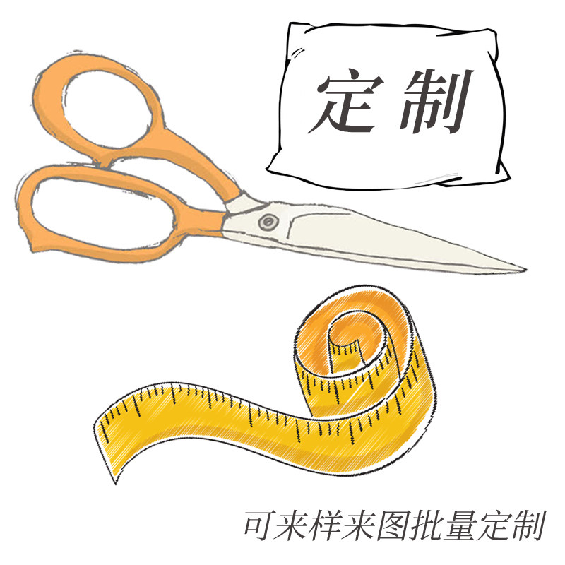 枕头枕套定制来样来图绣花图片