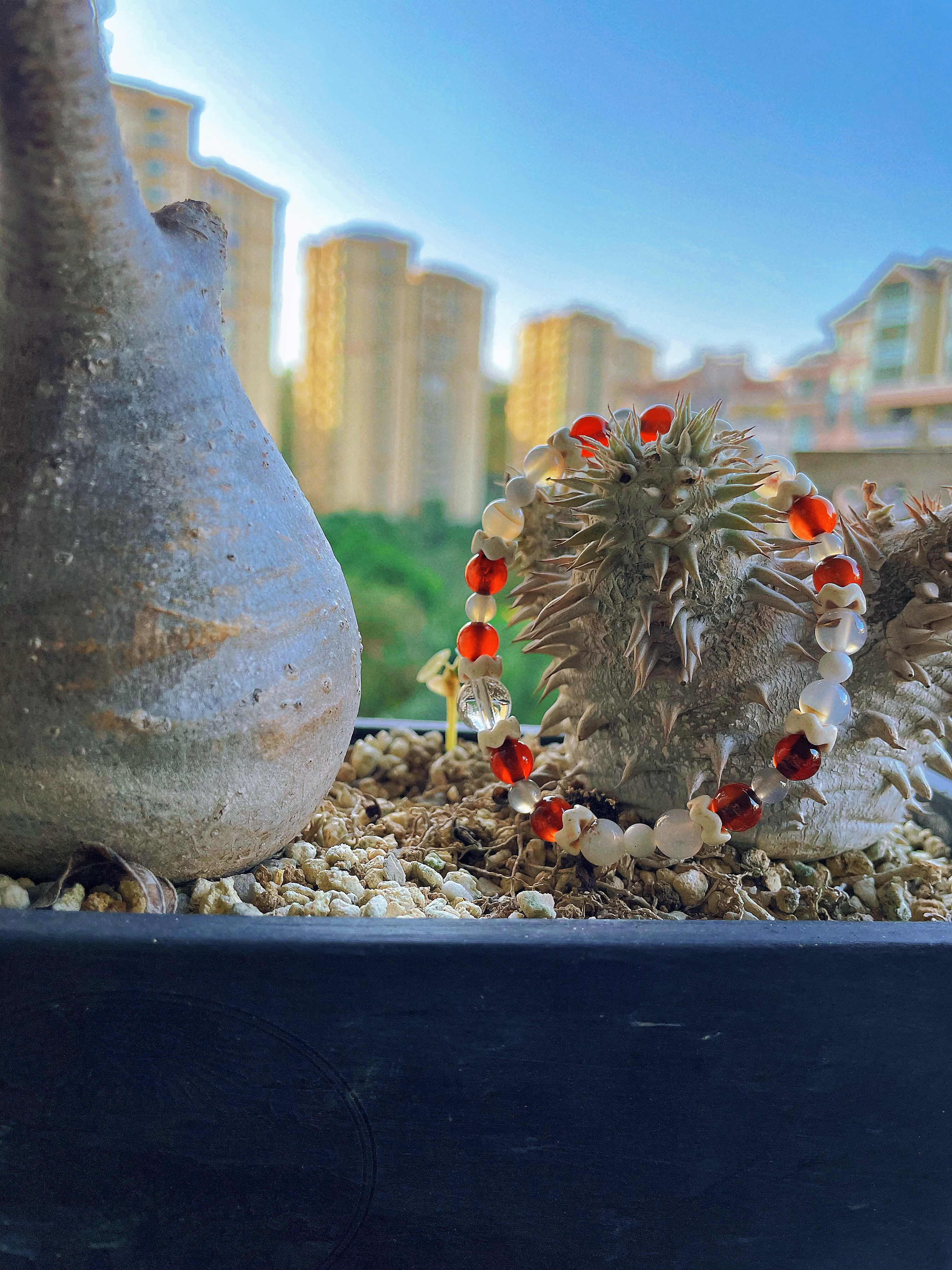 原创日系玛瑙串珠手链女款手串