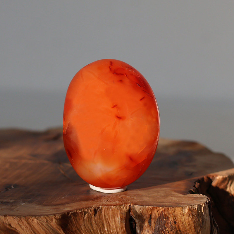 天然红玛瑙原石摆件缠丝玛瑙把玩手把件矿石标本鱼缸造景装饰