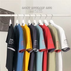 Summer short sleeve fake two T-Shirt Top