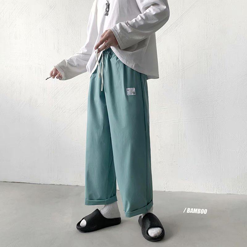 CAPRI PANTS YOUTH straight versatile trend leisure literature and art