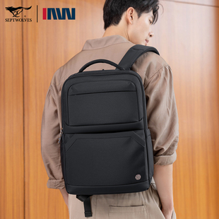 七匹狼双肩包男士背包大容量电脑包2026新款通勤商务出差旅行男款