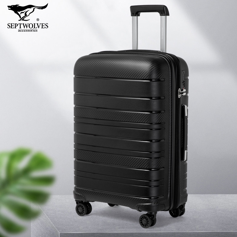 七匹狼行李箱拉杆箱耐用密码旅行箱登机箱男万向轮女小型箱子轻便