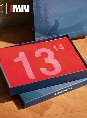 七匹狼IAW系列围巾女款2025新款男士情侣羊毛披肩秋冬季保暖防寒