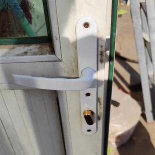 塑钢门锁8525型老式 阳台塑钢门锁塑钢门执手把手平开塑钢门窗配.