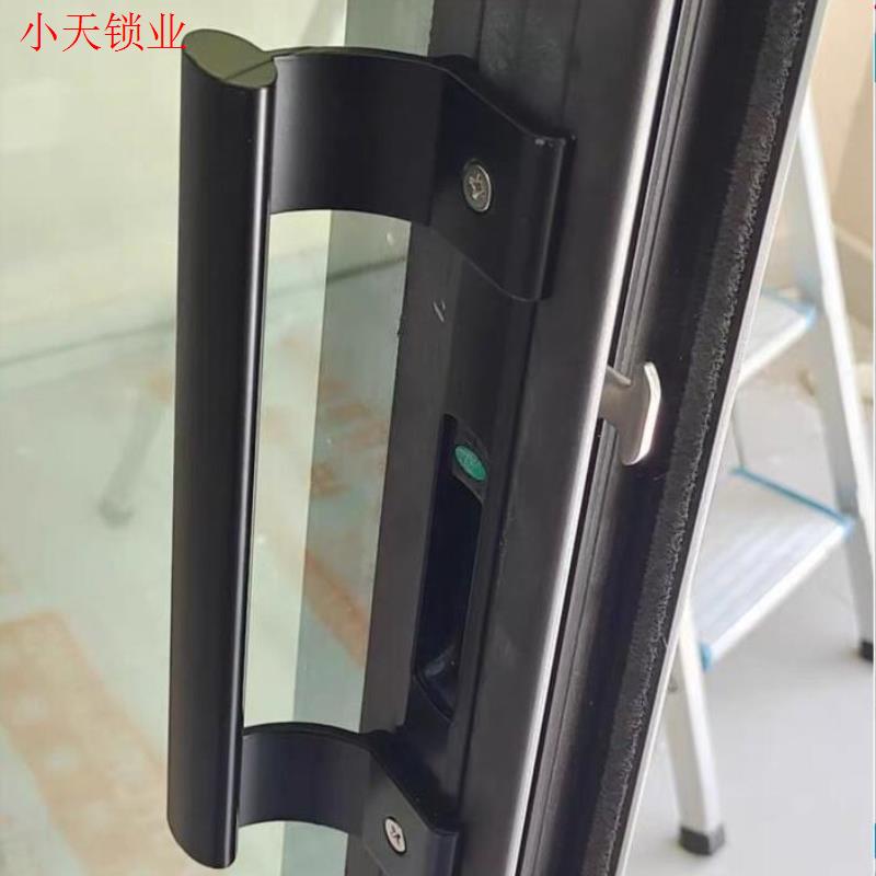 塑钢窗明装拉手柜门拉手阳台推拉把手门窗拉手铝合金移门小拉手.
