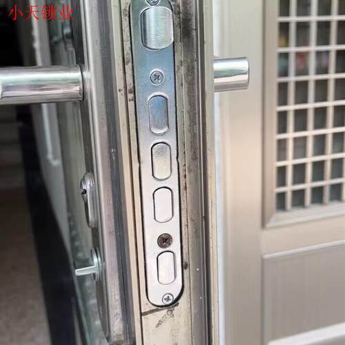 群升步阳新月万王嘉力防盗门锁体通用型方头单活双活门锁体厂家.