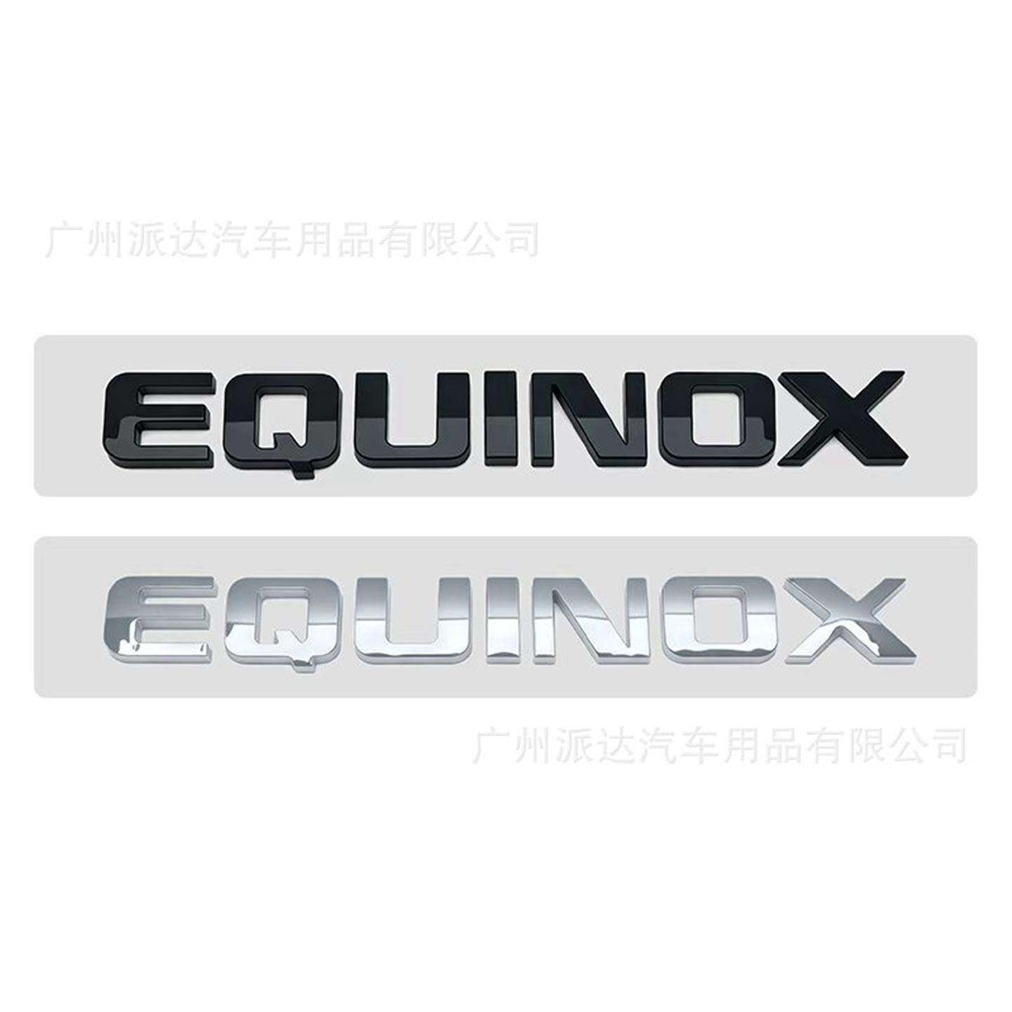 EQUINOX车标适用于雪佛兰