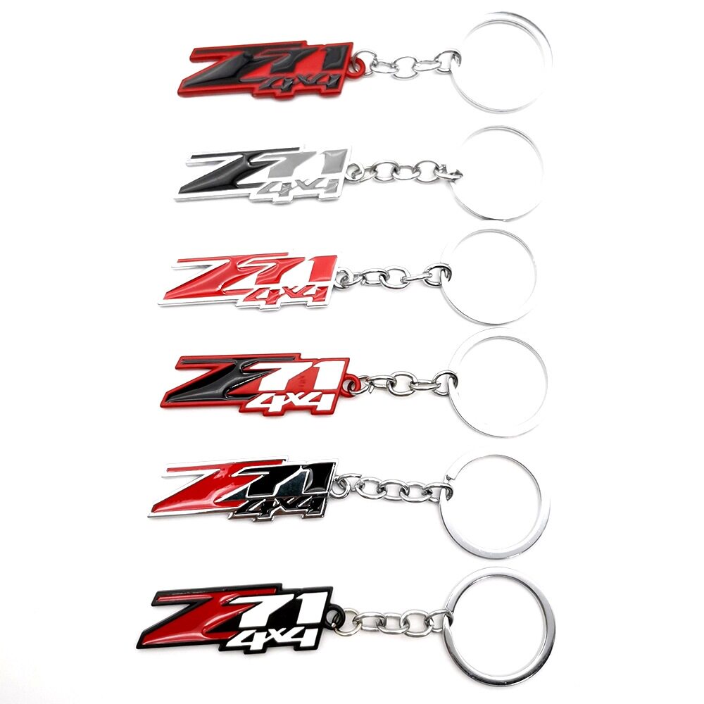 Z71 4X4金属钥匙扣适用于雪佛兰车用 外贸热卖创意钥匙链现货