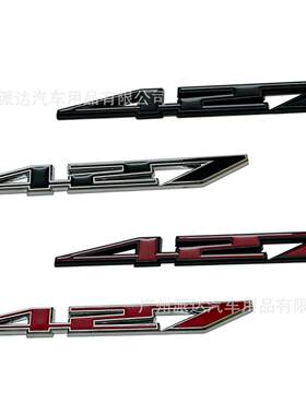 适用于雪佛兰皮卡车Chevrolet ZR1 427车标改装车贴 越野皮卡贴标