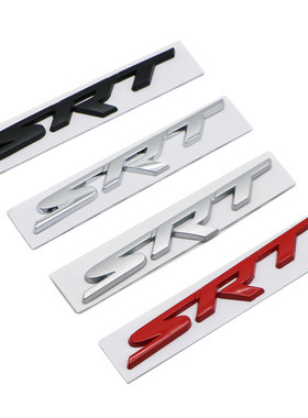 适用于大切诺基300C 铂锐SRT金属车标道奇酷博指南车贴SRT贴标