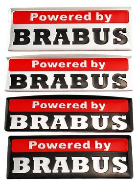 适用于奔驰 Carlsson lorinser巴博斯车贴车标改装BRABUS随意铝贴