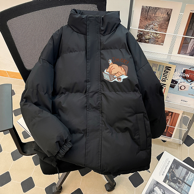 我还好imok棉服男女秋冬季新款加厚保暖外套棉衣棉袄情侣休闲上衣