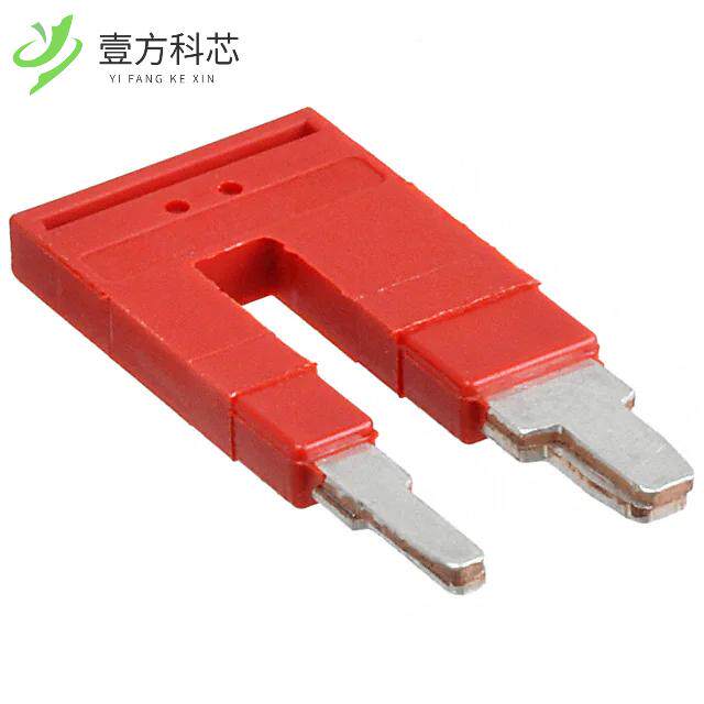 原厂原装3030860 JUMPER TERM BLK 2POS FLAT PIN全