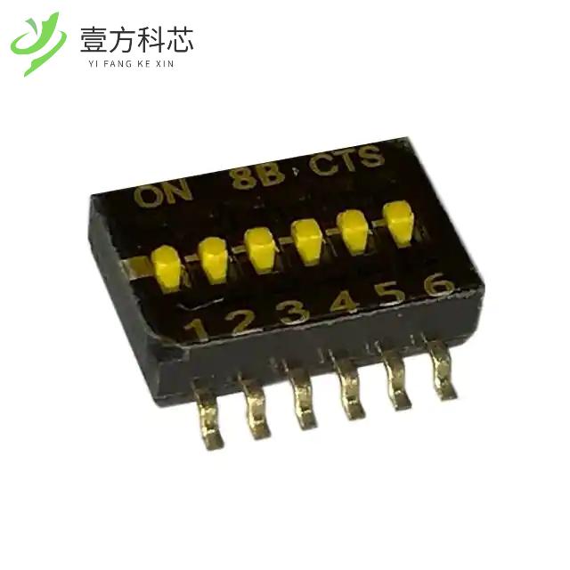 原厂原装218-6LPSTR SWITCH SLIDE DIP SPST 25MA