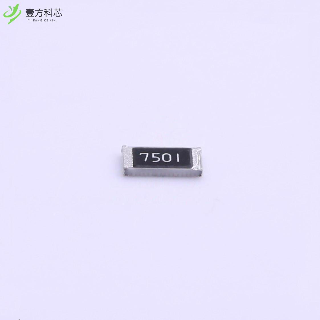 原厂原装PTFR1206B7K50P9 7.5kΩ ±0.1% 250mW全新正品