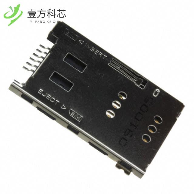 原厂原装101-00306-82 CONN SIM CARD PUSH-PUSH R