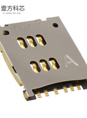 原厂原装SF9W006S4AR1200 CONN SIM/SAM CARD PUSH