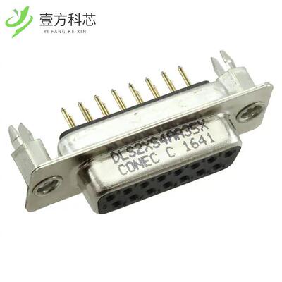 原厂原装DLS2XS4AA35X CONN D-SUB RCPT 15POS VER