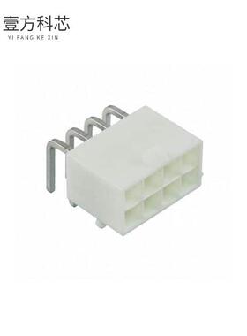 原厂原装0039300080 CONN HEADER R/A 8POS 4.2MM全