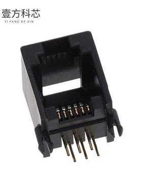 原厂原装GLX-N-66M-BLK MODJACK LOW/PROF RT 6P6C