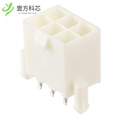原厂原装1586040-6 CONN HEADER VERT 6POS 4.2MM全