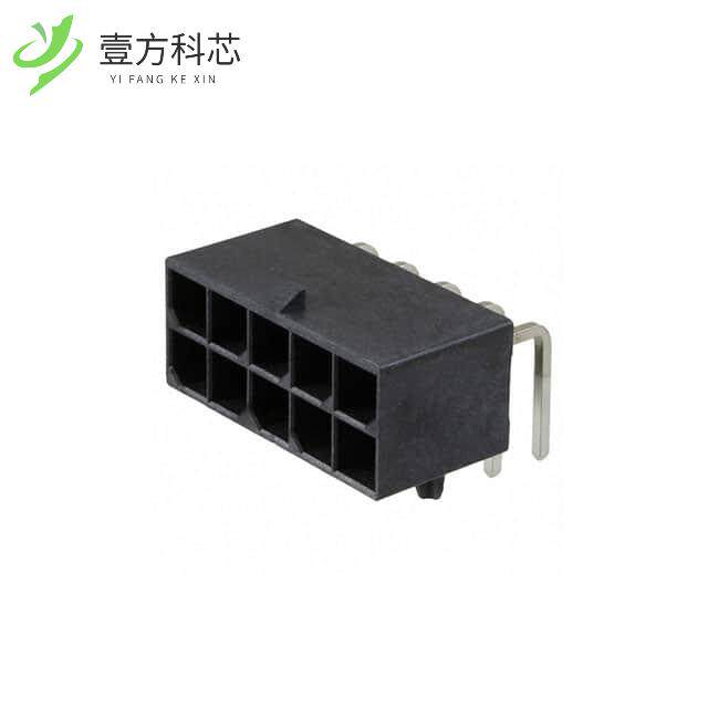 原厂原装1720640010 CONN HEADER R/A 10POS 5.7MM