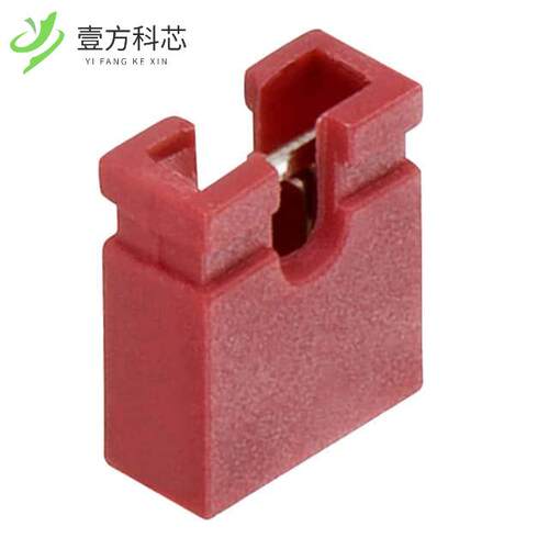 原厂原装M7581-46 JUMPER SKT OPEN TOP RED全新正品