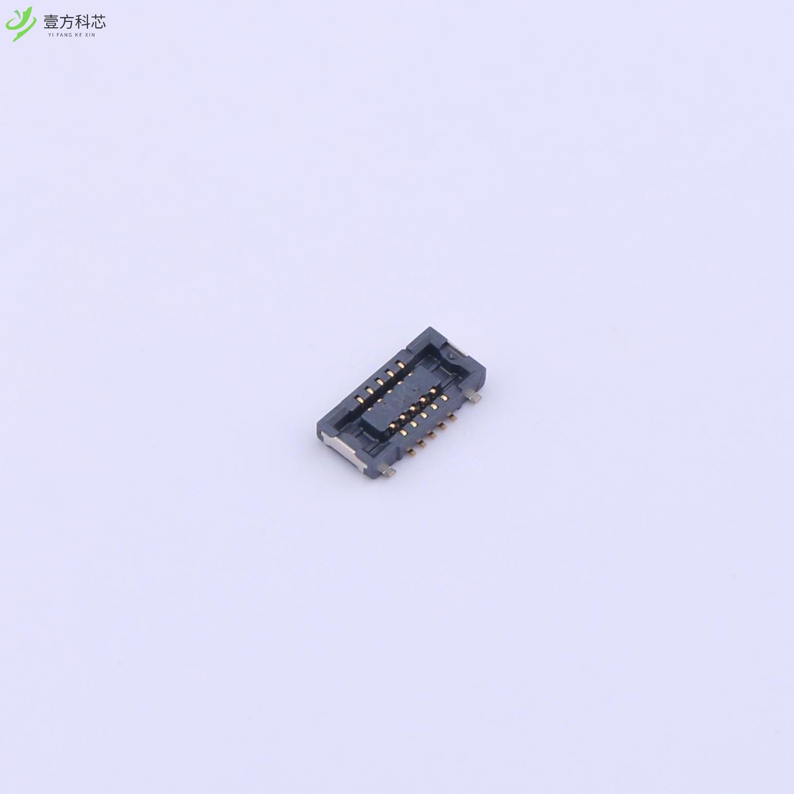 原厂原装AXE510127D PIN：10 间距0.4mm 母 立贴全新正品