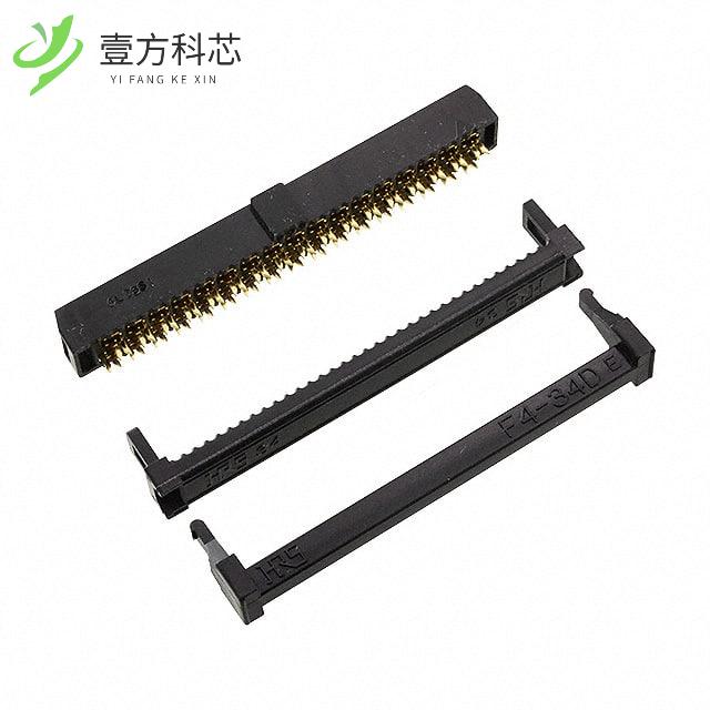 原厂原装HIF4-34D-3.18R CONN RCPT 34POS IDC 24A